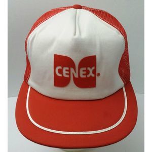 Vintage Snapback Trucker Hat Cenex Mesh USA